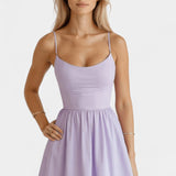 Vestido Midi Sin Mangas Marvelle de Caída Ligera - Elegancia y Comodidad Perfectas