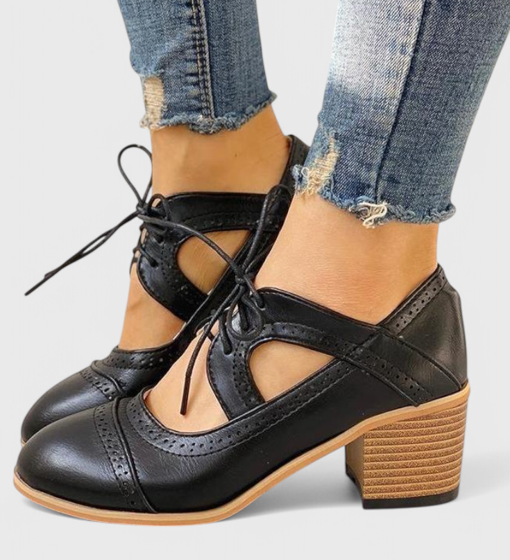 Zapatos Coral de Estilo Vintage con Encanto Atemporal para un Toque Único