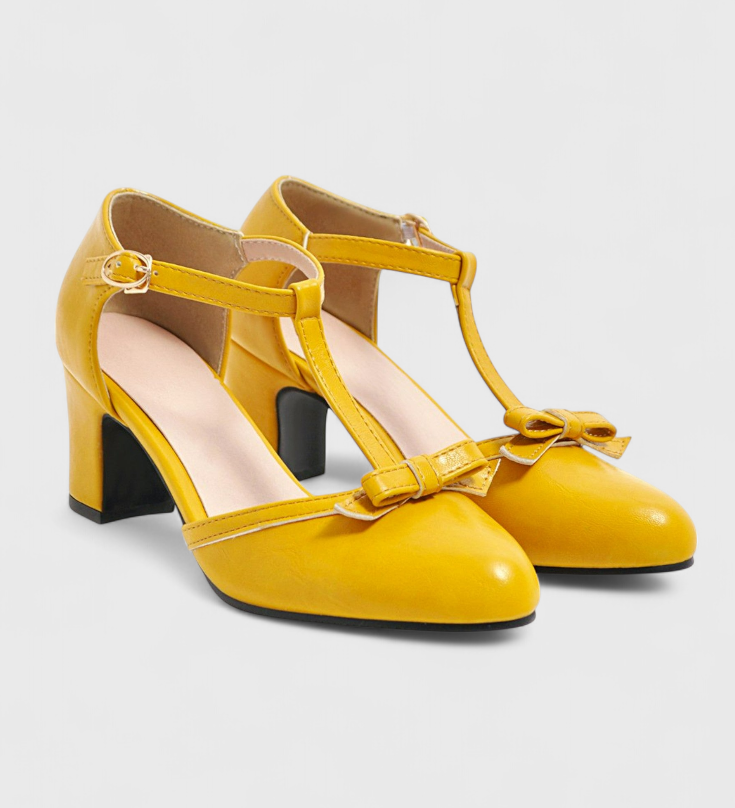 Zapatos ortopédicos con estilo vintage y tacón en Granada