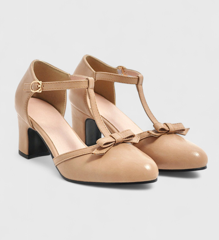 Zapatos ortopédicos con estilo vintage y tacón en Granada