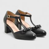 Zapatos ortopédicos con estilo vintage y tacón en Granada