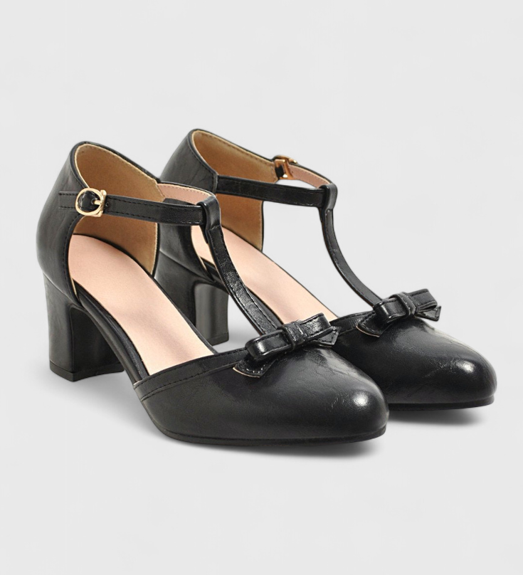 Zapatos ortopédicos con estilo vintage y tacón en Granada