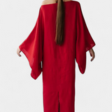 Kamilia Elegante Vestido Kimono de Lino y Algodón con Cinturón para un Estilo Confortable y Sofisticado