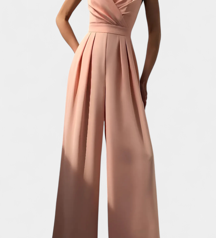 Romily Mono Sexy con Tirantes y Pierna Ancha - Elegancia y Estilo Inigualables