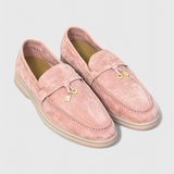 Elegantes Mocasines de Ante para Dama Sorelle