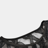 Yana Vestido de Talla Grande con Elegantes Mangas de Encaje