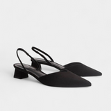 Babette Tacones Slingback Puntuales para un Look Elegante