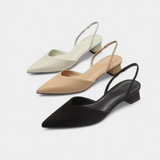 Babette Tacones Slingback Puntuales para un Look Elegante