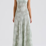 Elegante Vestido Vintage de Lentejuelas y Encaje Mabel