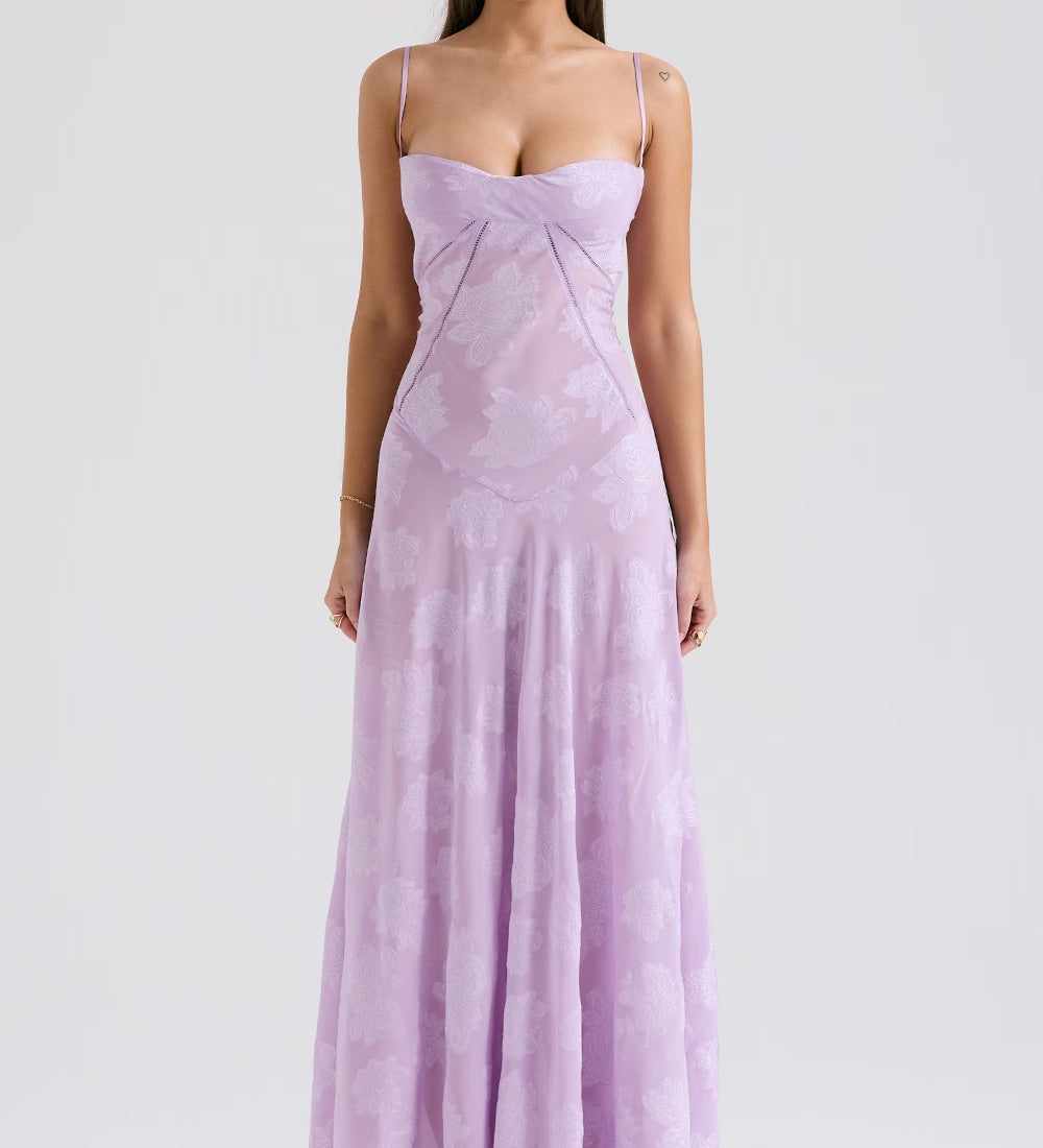 Elegante Vestido Vintage de Lentejuelas y Encaje Mabel