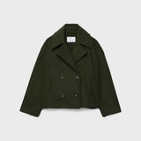 Chaqueta Destiny de corte corto con doble botonadura para un estilo moderno y elegante