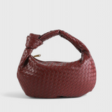 Bolso de Hombro Mediano de Tejido con Estilo Sage