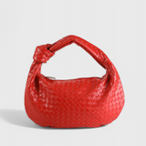 Bolso de Hombro Mediano de Tejido con Estilo Sage