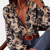 Camisa Floral Noa - Estilo Sofisticado e Conforto para Todas as Ocasiões