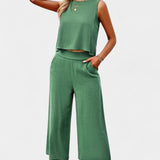 Conjunto Boho Lavinia de Top y Shorts en Lino y Algodón para un Estilo Relax y Sofisticado