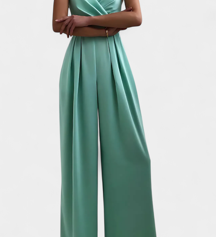 Romily Mono Sexy con Tirantes y Pierna Ancha - Elegancia y Estilo Inigualables