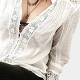 Blusa de Encaje Bernelle - Elegancia y Estilo en Cada Detalle