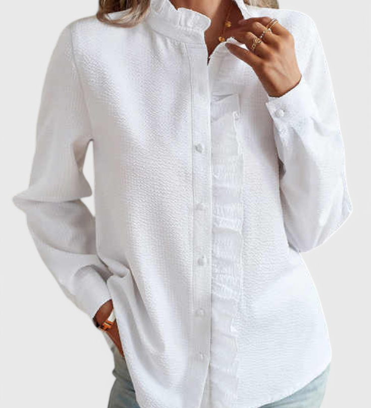 Lily Blusa de Declaración con Estilo Rebelde para un Look Impactante