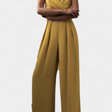 Romily Mono Sexy con Tirantes y Pierna Ancha - Elegancia y Estilo Inigualables